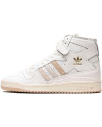 adidas - Forum '84 High "cloud White / Magic Beige" Shoes - Lyst