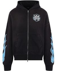 Amiri - Ma Flames Zip Hoodie Amtojr1113 001" - Lyst