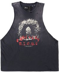 PALY - Bliss Thriller Night Cut Off T-Shirt "Vintage Multi" 1U002Q1010 Vbk" - Lyst