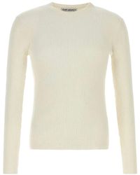 Our Legacy - Compact Roundneck Sweater "Neutral Refined Silkwhite Refined Silk" M2263Cn" - Lyst