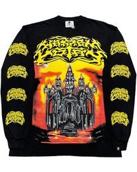 Warren Lotas - Hell's Castle Logo Long Sleeve T-Shirt Wl037" - Lyst