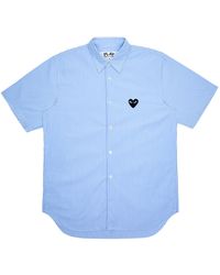 COMME DES GARÇONS PLAY - Striped Ss Woven Az B022 051 1 4" - Lyst