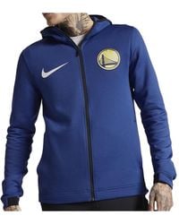 Nike - Nba Gs Warriors Flex Full‑Zip Hoodie "Showtime Therma" 940128 495" - Lyst