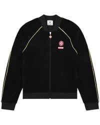 CASABLANCA - Gradient Piping Velour Track Jacket Aw25 Jtp 421 01" - Lyst