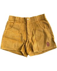 GALLERY DEPT. - Corduroy Embroidered Logo Surf Shorts & Gd284" - Lyst