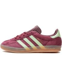 adidas - Gazelle Indoor "shadow Red Semi Spark Green" Shoes - Lyst