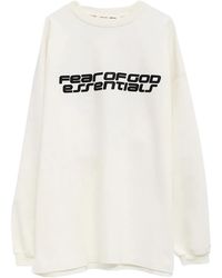 Fear Of God - Ponte 90's Long Sleeve T-Shirt "Ivory" 125Ho254543F" - Lyst