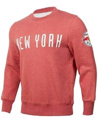 Mitchell & Ness - Mls Playoff Win Crew Sweater "New York Bulls - Lyst
