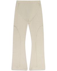 Rhude - Knit Flared Pants Rhdwbtm0004 Beg" - Lyst