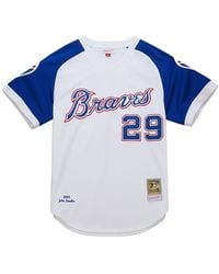 Mitchell & Ness - Alternate Jersey "Mlb Braves 2004 John Smoltz" Ajy17189 Abr04Jsmwhit" - Lyst