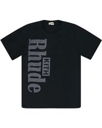 Rhude - Kith T-Shirt Rhd Mtps 0145 Blac" - Lyst