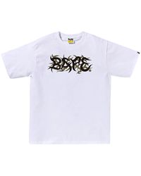 A Bathing Ape - Trial Camo Logo T-Shirt 1L30 110 037" - Lyst