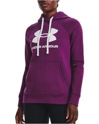 Under Armour - Rival Fleece Logo Hoodie "Rivalry 1356318 514" - Lyst