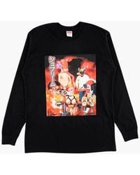 supreme black long sleeve