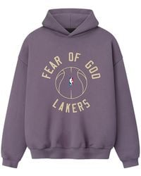 Fear Of God - Essentials Lakers X Barkley Hendricks 90S Hoodie "Cadet" 192Bh266905F" - Lyst