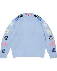 Supreme - Old English Sleeves Sweater "Ss26 - Lyst