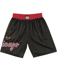 Mitchell & Ness - Team Heritage Shorts "Nba Chicago Bulls 1975" Shorgs19001 Cbublck75" - Lyst