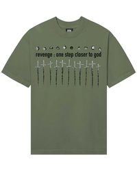 REVENGE - Closer To God T-Shirt "Army" Rev0024" - Lyst