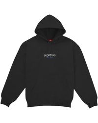 Supreme - Classic Logo New York Shop Hooded Sweatshirt Su26353" - Lyst