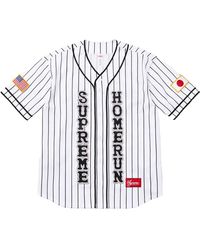 Supreme - Homerun Baseball Jersey "Ss25 - Lyst