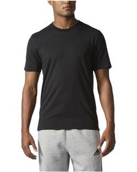 adidas - Essential Droptail 3 Stripe T-Shirt Bq1543" - Lyst