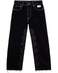 REVENGE - Skull Patch Denim Pant Rev0069" - Lyst