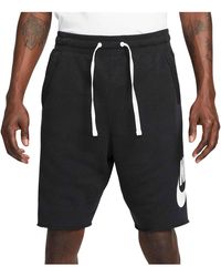 Nike - Club Alumni French Terry Shorts Dx0502 010" - Lyst
