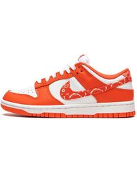 Nike - Dunk Lo Ess "orange Paisley" Shoes - Lyst