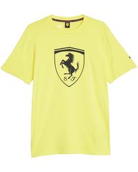 PUMA - Ferrari Race Tonal Big Shield Tee "Speed" 620951 04" - Lyst