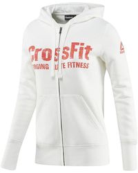 Reebok - Rcf Forging Elite Fitness Hoody "Chalk" Bp9198" - Lyst