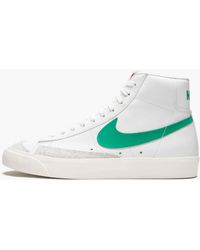 Nike Blazer Mid '77 Vntg "lucid Green" Shoes - White
