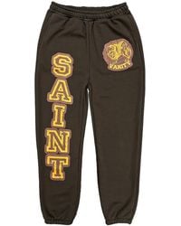 SAINT VANITY - Varsity Sweatpants Burgundy" Sv145" - Lyst