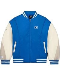 Converse - Ader Error Shapes Varsity Jacket "Colbalt" 10025391 A01" - Lyst