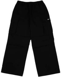 Nike - Nsw Oversized Woven Cargo Pants Hv1966 010" - Lyst