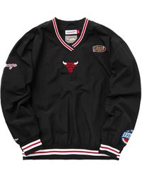 Mitchell & Ness - Classic Nylon Pullover Vintage Logo "Nba Bulls" Ojpo7025 Cbuyypppblck" - Lyst