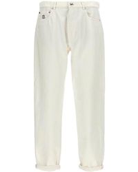 Brunello Cucinelli - Relaxed Cotton Trousers Brun1236" - Lyst