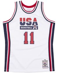 Mitchell & Ness - Nba Authentic Jersey Usa 1992 Karl Malone Ajy4Ac19086 Usawhit92Kma" - Lyst