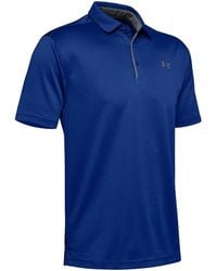 Under Armour - Tech Polo "Royal Graphite" 1290140 400" - Lyst