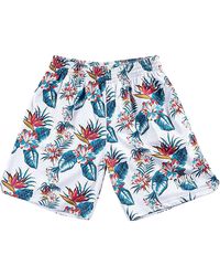 Mitchell & Ness - Nba Floral Swingman Shorts "1991 New York Knicks" Smshng18271-Nykblck91" - Lyst