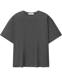 Fear Of God - Ponte Modern T-Shirt Relaxed Fit "Iron" Rw00267 Iron" - Lyst