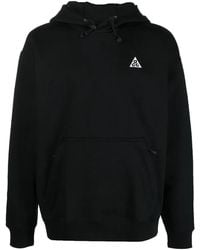 Nike - Acg Pullover Hoodie "Tuff Fleece" Dz3392 010" - Lyst
