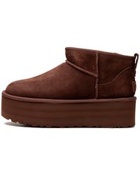UGG - Classic Ultra Mini Platform "Burnt Cedar" 1135092 Bcdr" - Lyst