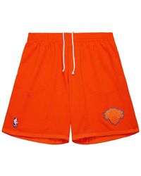 Mitchell & Ness - Nba Christmas Day Shorts Knicks 2012 Smsh6516 Nyk12Ppporan" - Lyst