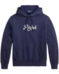 Polo Ralph Lauren - Ralph Logo Pullover Hoodie "Dark Cobalt" 710A13054001" - Lyst