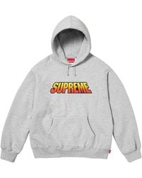 Supreme - Gradient Hooded Sweatshirt "Heather" Su28086" - Lyst