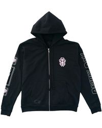 Chrome Hearts - Deadly Doll Zip Up Hoodie Chrm0504" - Lyst