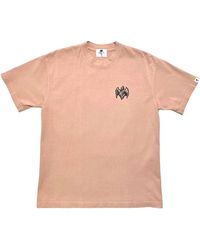 Warren Lotas - Distressed Bat Logo Short Sleeve T-Shirt "Sirocco Wl028" - Lyst