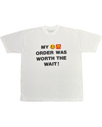 Travis Scott - Cpfm X Mcdonald's Order Worth The Wait Short Sleeve T-Shirt Cpfm64" - Lyst