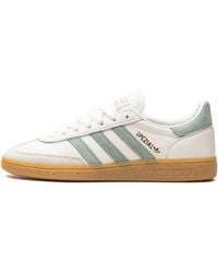 adidas - Handball Spezial "off White Silver Green" Shoes - Lyst