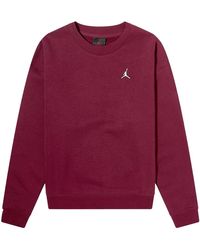 Nike - Brooklyn Crewneck Sweatshirt "Cherrywood/ Dq4462 645" - Lyst